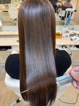 ☆髪質改善/縮毛矯正/艶カラー