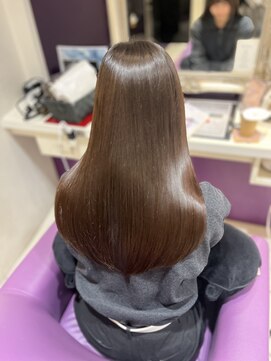 ハピネス 河原町店(Happiness) 京都河原町 髪質改善 ブラウンカラー