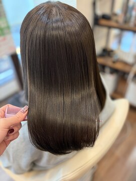 オリーブ 南森町店(Olive) 【鈴木】ココアブラウン×メテオカラー