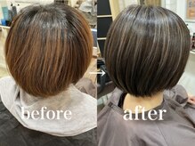 ラグーナ(Laguna)の雰囲気（カット＋ケアカラー＋トリートメントでナチュラル艶感スタイル◎）