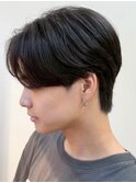 千葉駅MEN’S/波巻きツイストスパイラル/刈り上げセンターパート