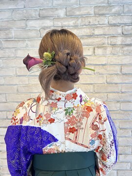 ハウス(HAUS.) 着物ヘアセット#カサイ