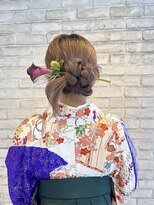 ハウス(HAUS.) 着物ヘアセット#カサイ