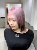 ペールピンクルーツカラー