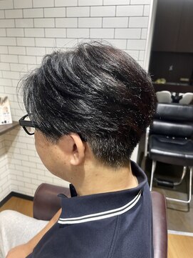 スリーク 吹田店(Sleek) 毛流れを活かしたマッシュスタイル