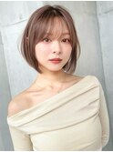 say.イメチェンショートボブひし形ショートクールショート前髪