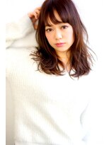 ルモア(RUMOR)&nbsp;Rumor×ピンクラベンダー☆フリンジバングセミディ