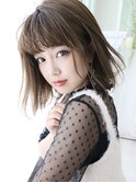 ENLIED☆ワンレンの切りっぱなしボブ☆ストレート