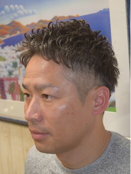 ヘアー スタジオ イワタ(hair studio iwata)の写真/【忙しい方必見!!】慌ただしい朝もカンタンにセットがキマる、楽々スタイルはお任せ下さい♪