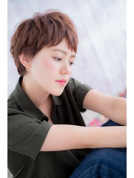 ミック ヘアアンドビューティー 大山店(miq  Hair&Beauty) 鮮度高めの★ボーイッシュショートa