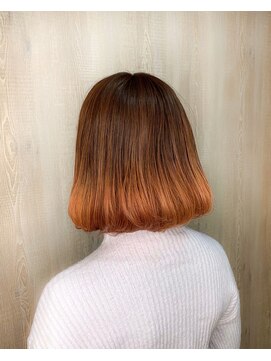 バブルス 本川越店(BUBBLES) クラシカル×オレンジボブ◎