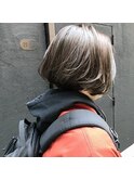 ＊オリーブカラー×ショートボブ　辻幸奈　表参道