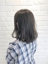 デイジー インデックスヘア 大島店(DAISY index hair) ”DAISY大島店”ボブルフ /オリーブカラー/セミウェットウェーブ