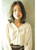 ふんわり外ハネミディアム