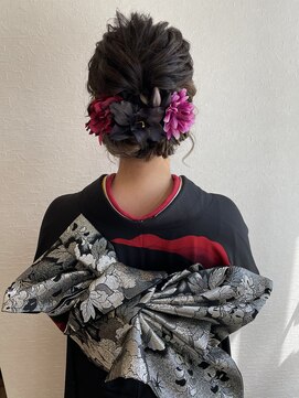 ムエベ(MUEBE) 結婚式ヘアアレンジand振袖着付け