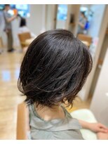 ヘアートゥリース 武蔵小杉店(hair trees)&nbsp;ミディアムレイヤーボブ
