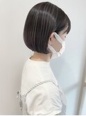 バレイヤージュカラー×ラベンダーグレージュ