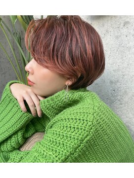 プランツヘアー オトナ上品なハンサムショート 博多美容室 原依里