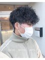 ヘアーデザイン イーエックスターバン(Hair Design ex Turban) 刈り上げを高めにして、前下がり感とツイスパのカッコよさを！