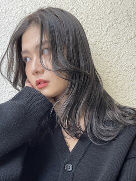 スタジオ ノル(studio noll) 新宿 studio noll.] 透明感グレージュ_210502