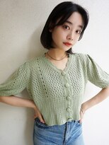 ブゾン(buZon)&nbsp;【buZonブゾン】暗髪×サイドバングボブ