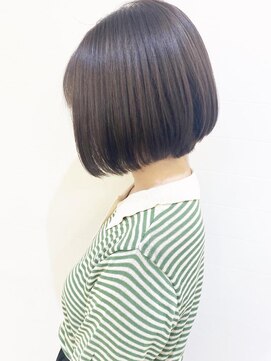 モリオ フロム ロンドン 成増店 【morio成増/玉井】ボブ　アッシュ　ダークカラー