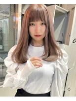 リリー(Lilley) (lilleyそよgram)ブリーチカラー×韓国ヘア