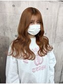 オレンジブラウンカラー