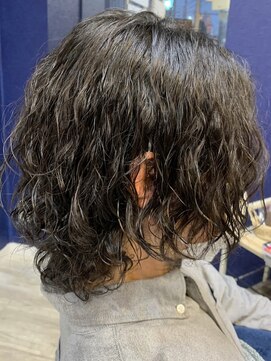 クラルス(CLARUS) メンズミディアム＆波巻きスパイラルパーマ