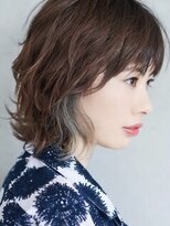 エチカ(ECHICA)&nbsp;ウルフレイヤー×インナーカラー