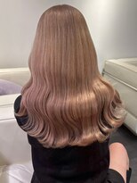 ベレーザ 渋谷(BELEZA)&nbsp;3857ミルクティーアッシュ艶髪シルキーベージュハイトーンカラー