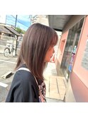 ベージュブラウンカラー