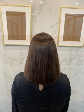 ジーナ 本八幡(Zina) 大人かわいい20代30代40代小顔ショコラベージュ　Zina本八幡