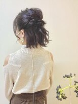 ディア(.eer) ** ボブ × ハーフアップ **