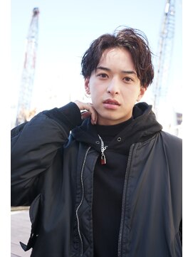 テトラ バイ ネオリーブ 横浜西口店(tetra by neolive) 横浜★ツイストスパイラルナチュラルメンズパーマ