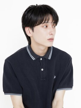 オンク 新宿(onk) 黒髪/グレーベージュ/レイヤーロング/前髪パーマ[新宿駅]