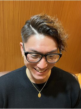 ヘアモード キクチ 銀座店 銀座　理容室　ウェーブパーマ