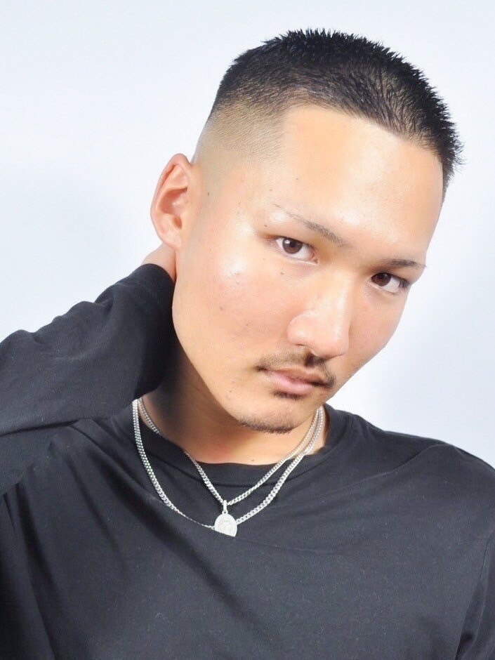2025年夏】メンズ｜ボウズの髪型・ヘアアレンジ｜人気順｜3