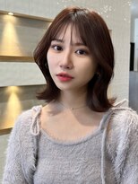 アイヴィー(IVY)&nbsp;シースルーバングくびれボブ【肥田亜沙美】