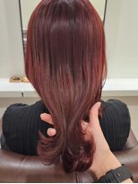 インビテーション(invitation)&nbsp;アプリエカラー◎レッドブラウン