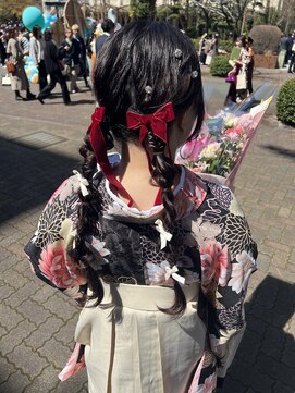 レガシーヘアーデザイン(Legacy hair design) 【Rio】☆卒業式アレンジ☆天神/今泉