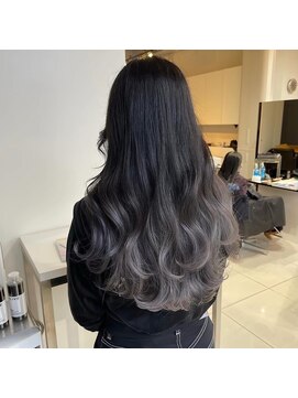 アライブ ハラジュク(ALIVE harajuku) 【ALIVE 夕貴】こだわりのシルバーグラデーションカラー