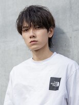 シティ(CITY) 【メンズstyle】ベリーショートニュアンスパーマグレーベージュ