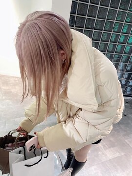 ペレ 梅田(PELE) 前髪/アンブレラカラー/こなれミディ/イメチェン/ウェーブパーマ