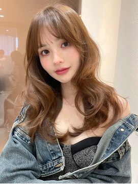 サイン 渋谷(SIGN) ザクザクレイヤーカット巻き方簡単ミディアムロング韓国渋谷