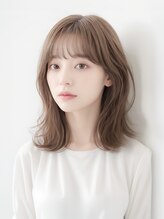 レリーアンテ 大阪梅田(Rely ante) ホワイトグレージュ/デジタルパーマ/チェリーブラウン/西梅田