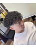波巻きパーマ(カット＋シェービング＋マッサージ込み)