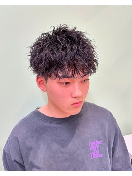 クレアメンズ 横浜能見台(CREA men's) 横浜縦落ちパーマメンズパーマツイストスパイラルマッシュパーマ