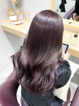 レンテ 千葉(LENTE) ブリーチなし上品ラベンダーピンク