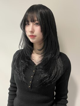 アクシス ナゴヤ(AXIS NAGOYA) 【MIKU】ブルーブラック×レイヤーカット